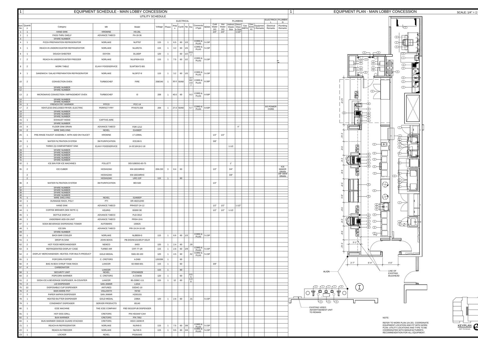 Commercial plaza - demolition floor plan