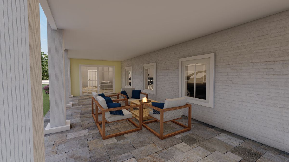 Covered patio - outdoor living