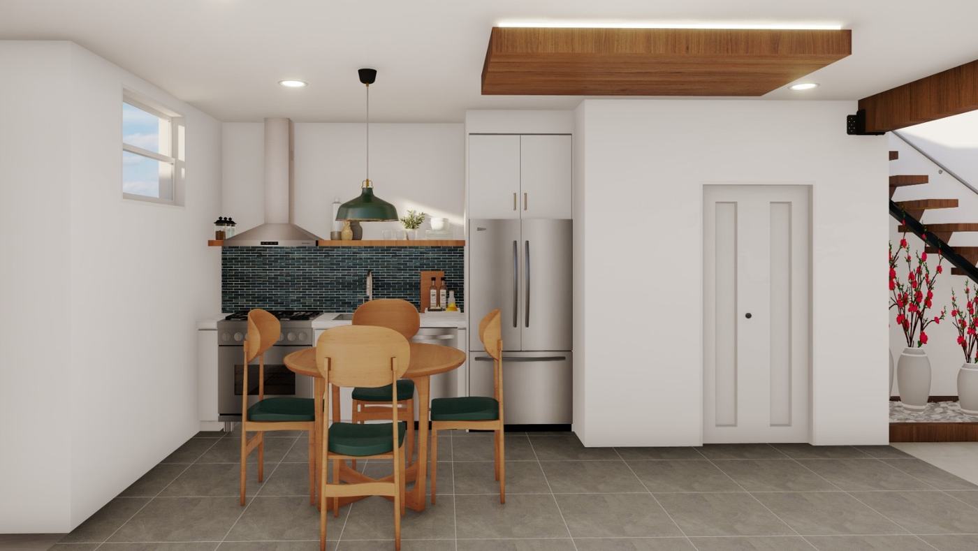 Interior — kitchen & dining